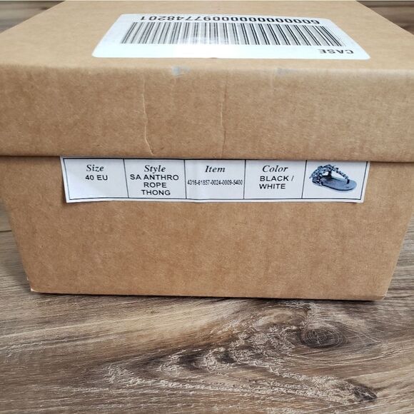 Anthropologie Rope Thong Wrap Sandals Size EU 40 NIB - Picture 11 of 12